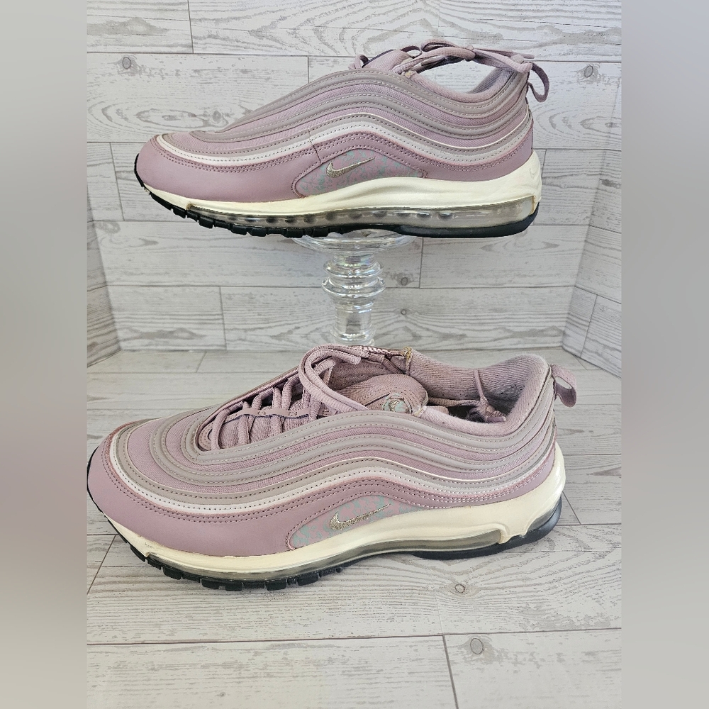 Nike Air Max 97 Pink Mauve Size 11 Unisex Full Air Cushion Sneakers